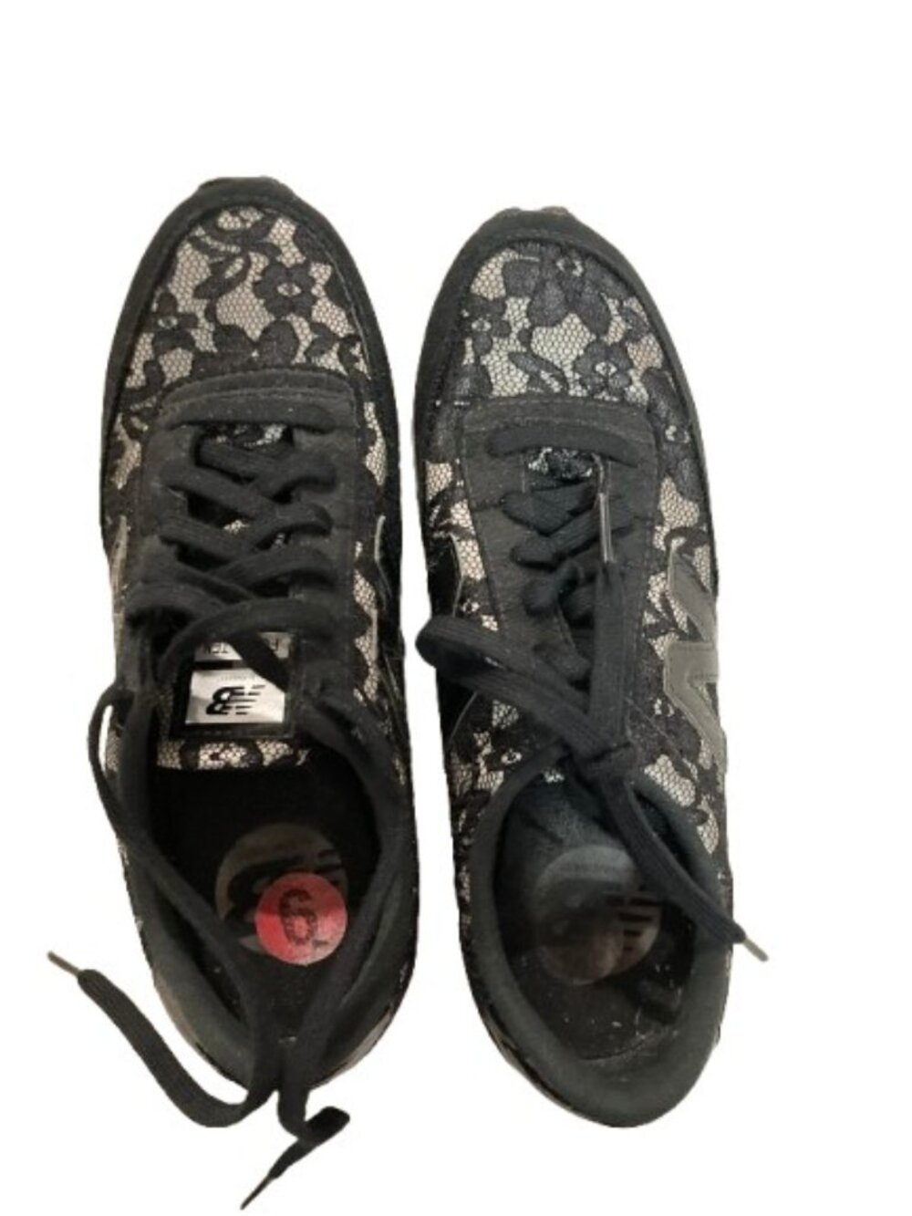 New Balance Nine West Women's Black Lace N-Celestina2 Sneakers Tennis Shoes NWT